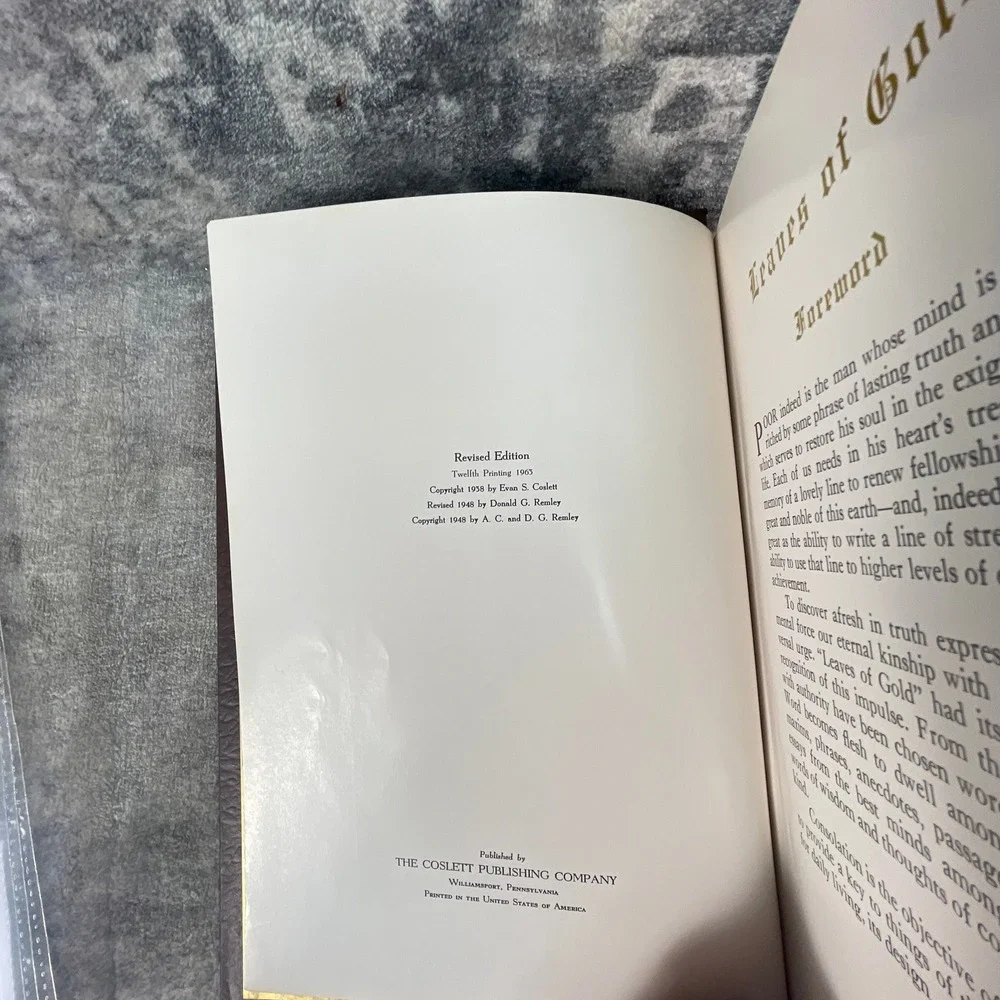 Coslett Publishing Company leaves gold